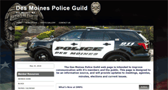 Desktop Screenshot of desmoinespoliceguild.unionactive.com