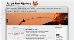 Desktop Screenshot of fargofirefighters.unionactive.com