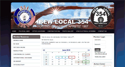 Desktop Screenshot of ibew354.unionactive.com